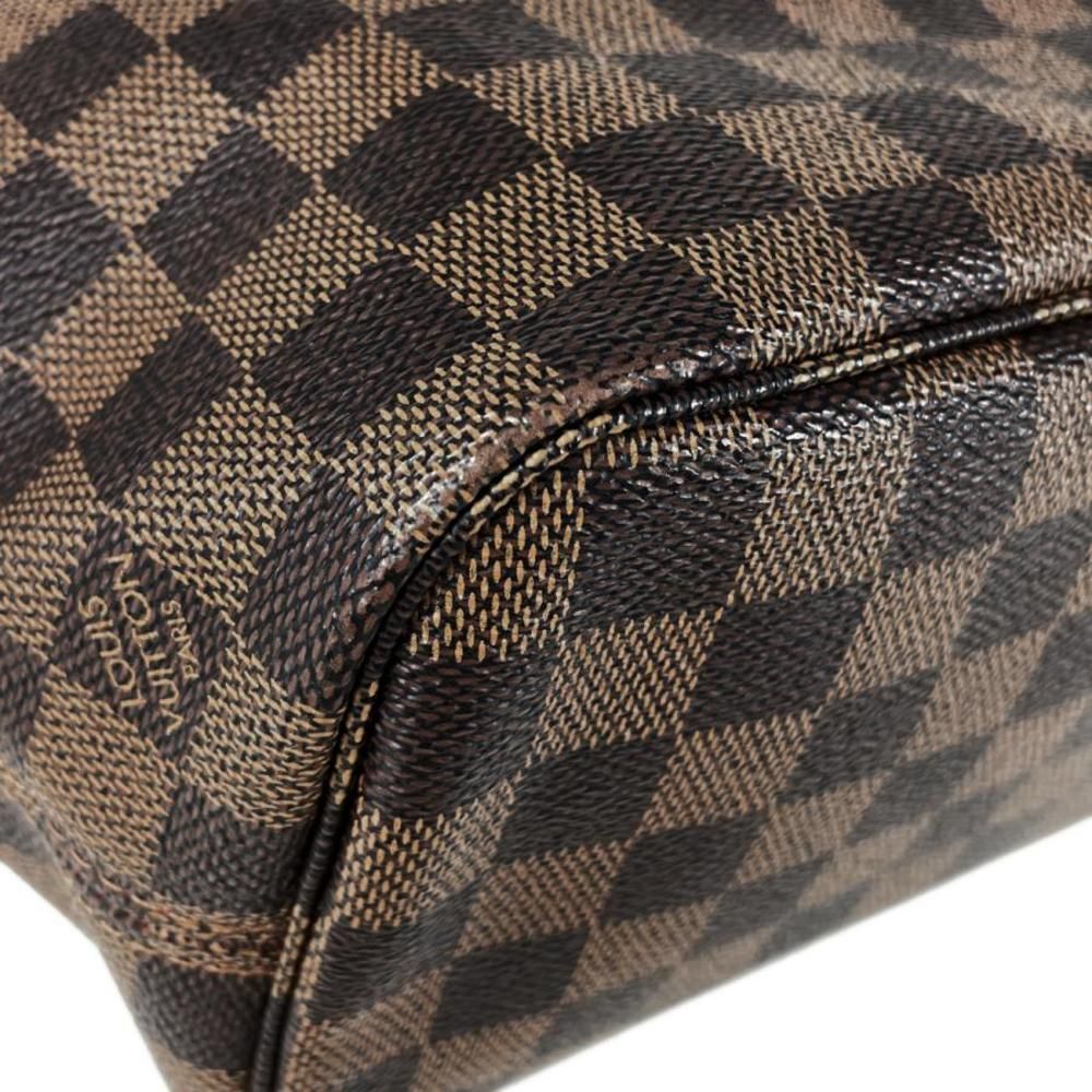 Louis Vuitton Neverfull PM Handbag Shopping Tote Bag Damier Brown - Picture 3 of 7